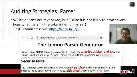 #HITBLockdown002 D1T2 - Exploring and Exploiting the SQLite - Wenxiang Qian