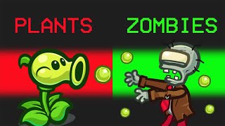 Plants vs Zombies Mod but Among Us