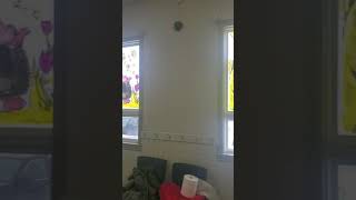 Indoor Window Painting. BACKWARDS WINDOW PAINTING