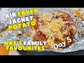 Air fryer jacket potato  easy  delicious