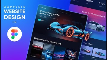 Complete Website Design Tutorial In Figma | Free Resources | Interactive Website