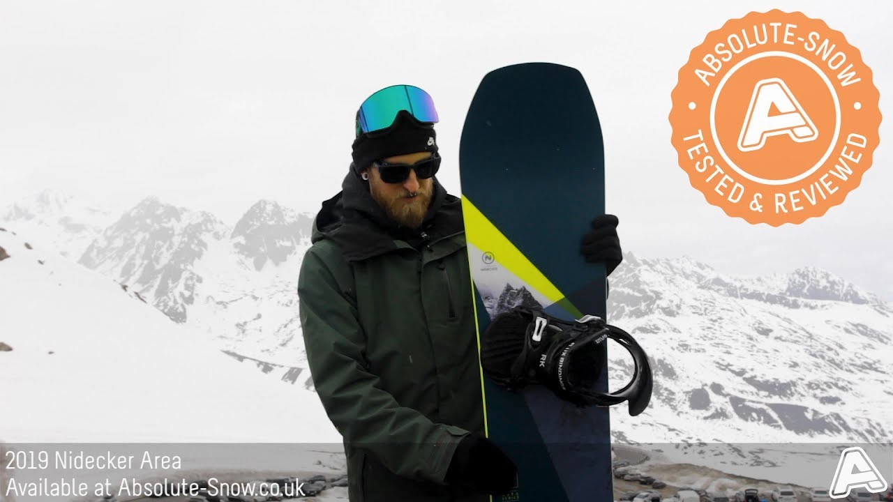 2018 / 2019 | Nidecker Area Snowboard | Video Review - YouTube