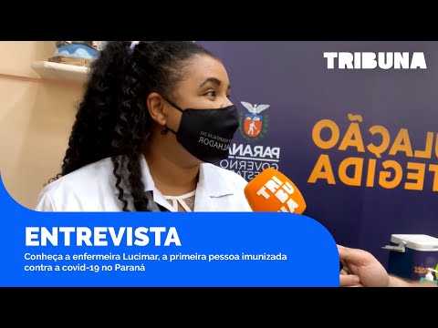 Tribuna do Paraná entrevista enfermeira Lucimar