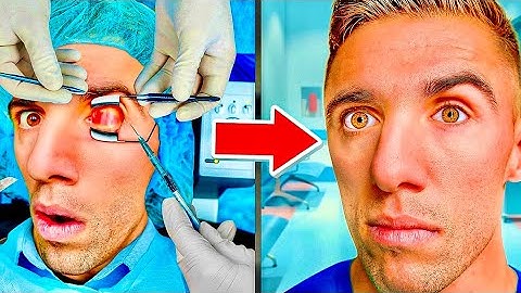 Ik heb de enige oogtransplantatie ter wereld gehad