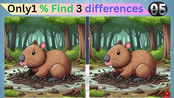 Find 3 differences | epic challenge | difficult for brainless