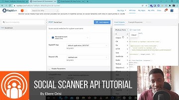 Social Scanner API Tutorial