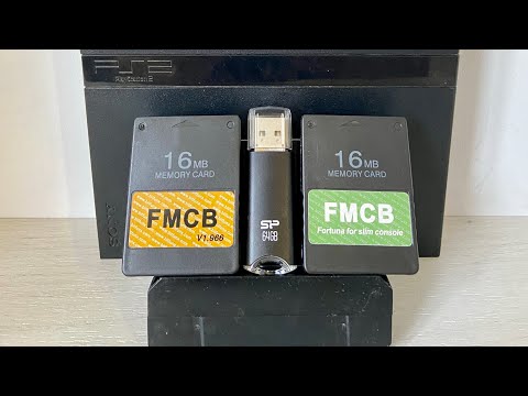 PS2 Прошивка FreeMcBoot Funtuna + флешка с играми