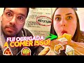 COMENDO COMIDAS DE EMOJI POR UM DIA INTEIRO