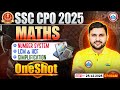 SSC CPO 2025 Maths | SSC Math Number System, LCM &amp; HCF, Simplification One Shot | Rahul Teotia Sir