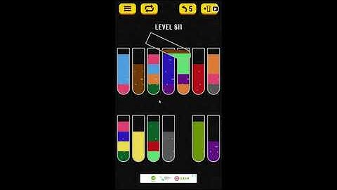 Water Sort Puzzle Level 611