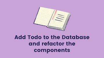 13 - React Admin | Save todo items from React JS app to database using Laravel API