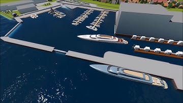 3D Modelling and Visualization of a Shipyard