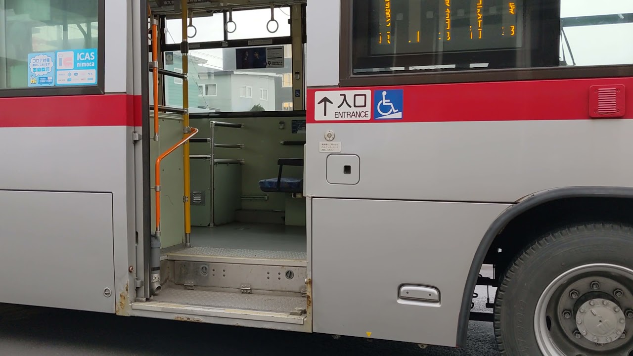 30系統新函館北斗駅行きt4463 03年式元東急バス日産ディーゼルワンステップバス ブルーリボン