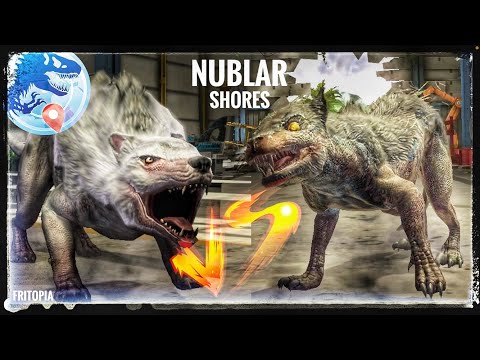 🐺AENOCYONYX VS INDOLYCAN🐺 6000 TROFEOS ORILLAS ISLA NUBLAR en JURASSIC WORLD ALIVE