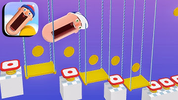 Hopping Heads ​- All Levels Gameplay Android,ios (Levels 53-55)