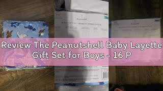 Review The Peanutshell Baby Layette Gift Set for Boys - 16 Piece New Born Boy Gift Set, Baby Clothes