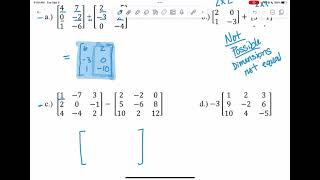 Simplifying matrices