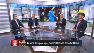 ESPN FC Full Show 19th July, 2018 Allison To Liverpool, Jose, Manchester United, Pogba