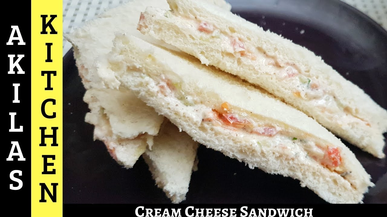 Cream cheese sandwich easy cheese sandwich for kids kids recipes