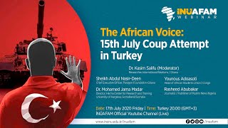 The African Voice: 15th July Coup Attempt in Turkey | Webinar