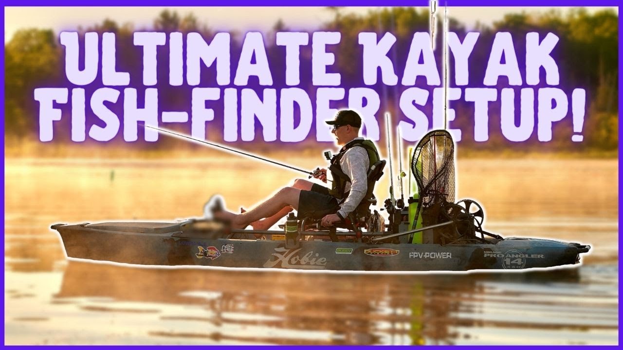 Watch The ULTIMATE Kayak Fish Finder Set up! Garmin Panoptix