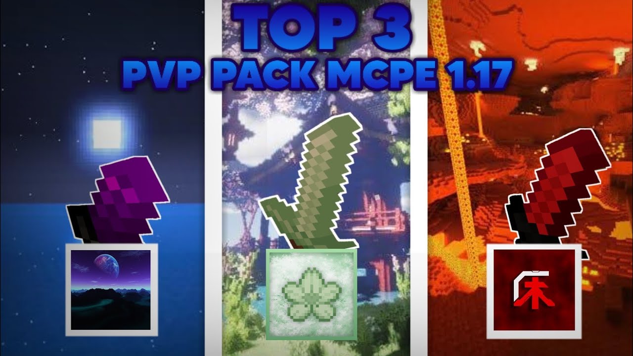 TOP 3 PVP Texture Pack For Bedwars!! MCPE/Bedrock!! Textures Pack ...