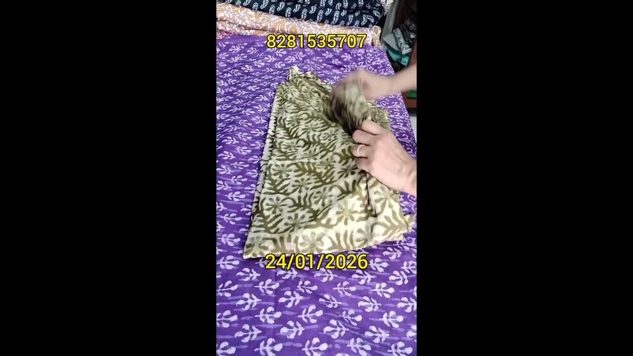 Various types of cotton running materials