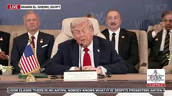 BREAKING: President Trump Signs the Historic Peace Deal - 10/13/25