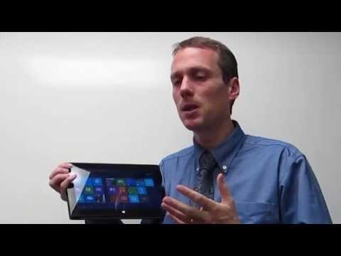 Desktop Video Recording on a Windows Surface Pro Tablet Instructional Video