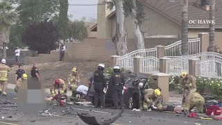 Child killed in head-on crash in Riverside