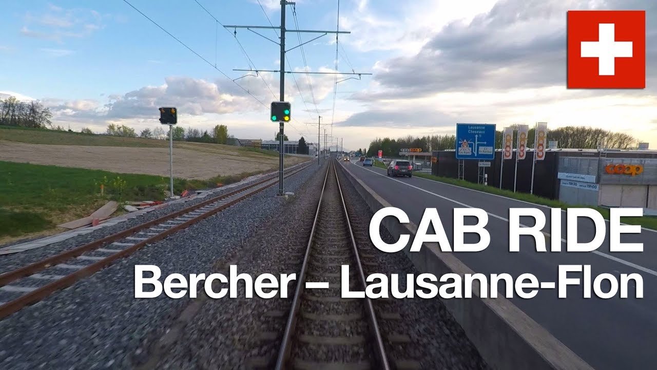 [VOYAGE EN CABINE] Bercher – Lausanne-Flon (Suisse), avril 2019