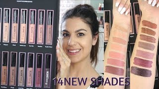 NEW SHADES Rimmel London Stay Matte Liquid Lipsticks Swatches and Review!