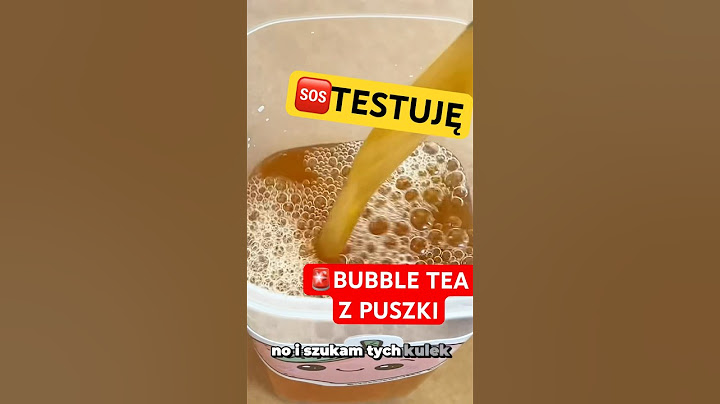 🚨TESTUJĘ BUBBLE TEA Z PUSZKI #ivoadventures #test #shorts #testujemy #bubbletea #foodtest #boba
