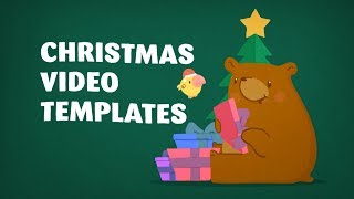 Christmas Video Templates (Editable)