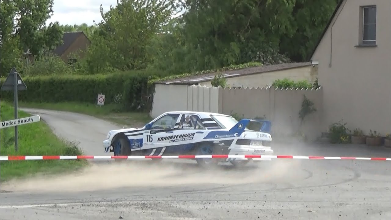 Monteberg Rally 2025 - SS1: Busseboom 1 - all cars (raw footage) - action & some mistakes