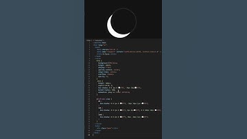 Eclipse - Box Shadow Animation #css #html #battles4u #shorts