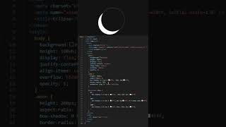 Eclipse - Box Shadow Animation #css #html #battles4u #shorts