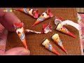 DIY Giant Corn Style Miniature Ice Cream (Fake food)　ジャイアントコーン風ミニチュアアイス作り