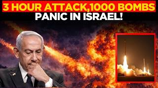 Iran Israel War Live | 3-Hour Overnight Attack Leaves Israelis in Panic | Tel Aviv Burns! | Tehran