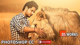 Making of Realistic Photoshop Manipulation ||LOVE||LION|| screenshot 4