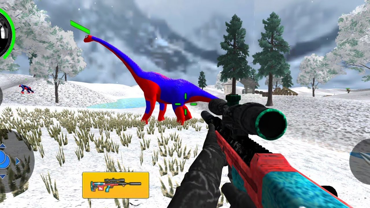 Wild Animal Hunter 3D - Dinosaur Hunter Game - Android Gameplay 