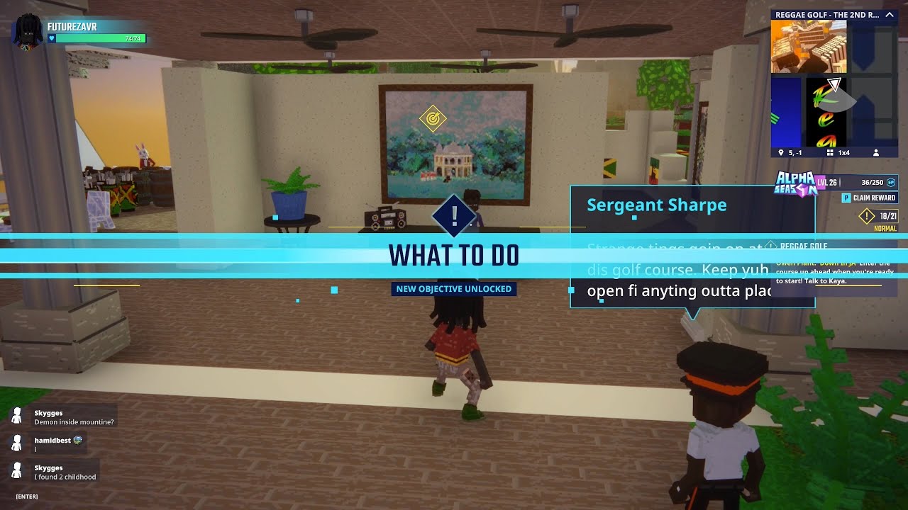 Sandbox Reggae Golf  The 2nd Round Hidden Secrets & Crazy Glitches! 🔥 [Alpha Season 4]