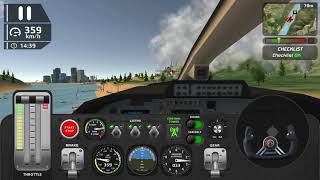 AFPS - Airplane Flight Pilot Simulator | mission #17 | Driving in cockpit screenshot 3