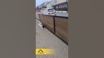 Nice Robus 600 Master Slave 90-degree gate installation