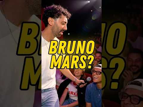 We have Bruno Mars at home!