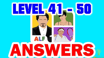 Icontrivia : Celebrity Level 41 - 50 - All Answers - Walkthrough ( By DINS )