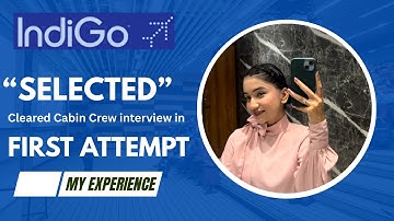 Cleared Indigo Cabin Crew Interview | My experience | Tips💡
