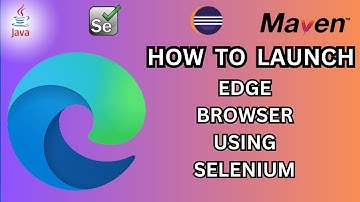 First selenium program Using Selenium + Java open Edge browser using Edge driver in eclipse