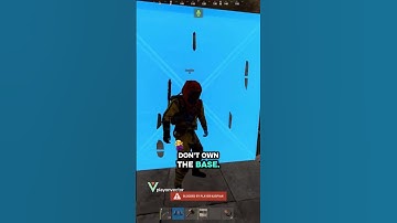 never go AFK in rust #rust #rustgame #pve #gaming #rustconsole #rustclips #ragebait #funny #memes