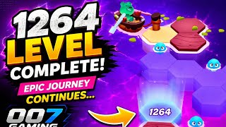 “LEVEL 1264 😱 COMPLETE!”